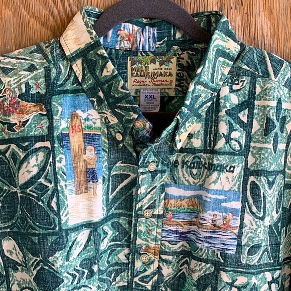 reyn spooner Other - 🎉HOST PICK🎉 Reyn Spooner Mele Kalikimaka 2007 Limited Issue Aloha Shirt - XXL